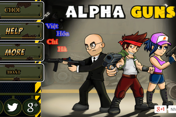 Alphas Guns - Game hay ngang Metag Slug đã có phiên bản Việt hóa