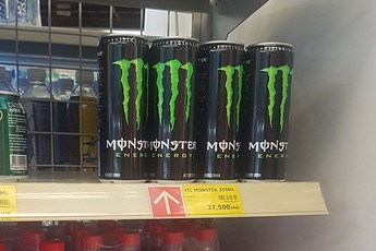 Monster Energy - Nước tăng lực game thủ chuyên dùng được bán chính thức tại Việt Nam, giá 27.500đ/1 lon
