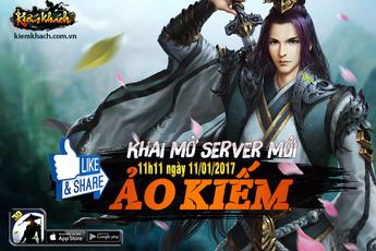 Kiếm Khách tặng VipCode khủng khai mở server Ảo Kiếm