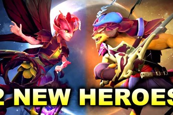 Vị trí nào phù hợp cho bộ đôi hero mới Pangolier và Dark Willow trong DOTA 2?