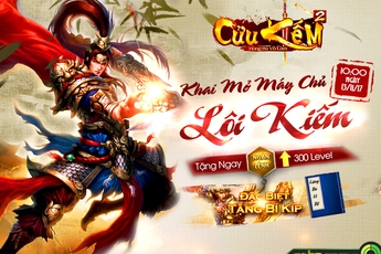 Muốn Lăng Ba Vi Bộ như Đoàn Dự, đăng nhập ngay Cửu Kiếm 2 để nhận Giftcode khủng