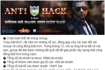 Đột Kích Việt Nam khóa đến 60.000 tài khoản hack/năm, nhưng cứ sòn sòn mỗi tháng lại thêm 5.000 hacker mới