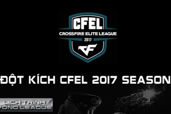 Inforgraphic giải đấu Đột Kích CFEL 2017: Cứ đấu là có tiền