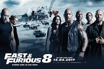 Chưa ra rạp, Fast & Furious 8 đã thu về hơn 20 tỷ tại Việt Nam