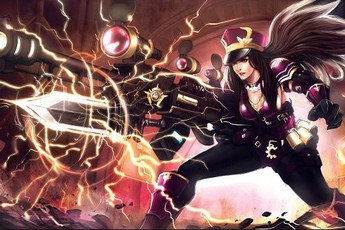 Skin khủng Caitlyn Vũ Khí Tối Thượng được hé lộ, ngày ra mắt Ezreal Vệ Binh Tinh Tú ngày càng gần