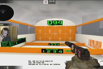 Choáng váng nhìn game thủ CS:GO tay run bần bật sau khi luyện tập