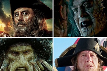 Xếp hạng phản diện trong loạt phim "Pirates of the Caribbean"