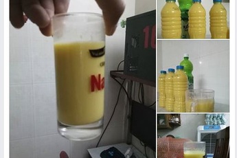 Hết Trà sữa thái, chủ quán net lại nghĩ ra món mới cực ngon giải nhiệt mùa hè: Sữa Bí Đỏ