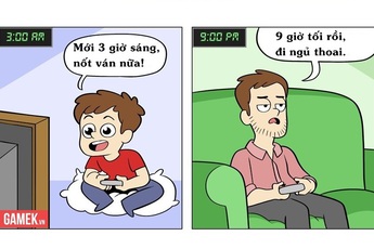 Sự khác biệt giữa game thủ thời "trẻ trâu" và khi trưởng thành