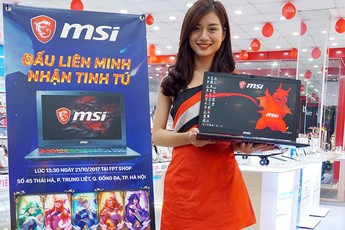 Laptop tầm trung MSI GF62 chính thức ra mắt cộng đồng game thủ Việt, giá mềm chỉ 28 triệu Đồng