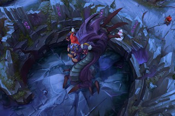 Riêng gì LMHT, tựa game này cũng trang hoàng bản đồ công phu lộng lẫy không kém