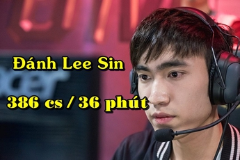 LMHT: Fan hâm mộ quốc tế phát cuồng trước việc Levi đi rừng farm quái vượt thời gian, 386 cs trong 36 phút thi đấu