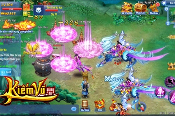 Kiếm Vũ Giang Hồ - Bản di động của 'đàn anh' Kiếm Vũ PC hé lộ ảnh Việt hóa đầu tiên