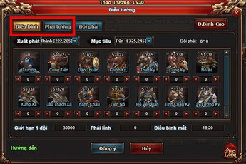 Trải nghiệm chiến thuật ở bản đồ thế giới Phục Long