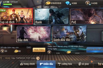 Champion Cup: Hiện thực hóa giấc mơ “tiền tài và danh vọng” của game thủ Tập Kích