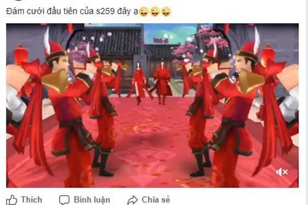 Vừa cập nhật tính năng kết hôn, cả thế giới VLTK Mobile đã nhuộm một màu đỏ thắm