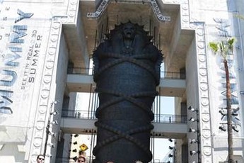 Lộ diện xác ướp cao tới hơn 20 mét của phim The Mummy