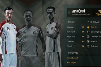 Lê Phước Tứ: Lá chắn thép của tuyển Việt Nam trong FIFA Online 3