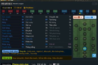 Trung vệ ‘khủng bố’ nhất FIFA Online 3: J. Stam