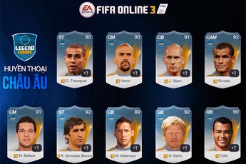 FIFA Online 3: Huyền thoại châu Âu ‘made by’ FAPtv