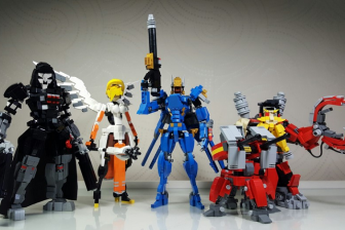 Chiêm ngưỡng bộ sưu tập nhân vật Overwatch bằng LEGO của game thủ người Hàn