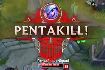 Game thủ bỗng nhiên phát điên chỉ vì vừa ăn được một cú Pentakill trong LMHT