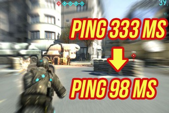 Xuất hiện phần mềm thần kỳ tiêu diệt giật, lag khi chơi game: Ping từ 300 giảm còn 98!