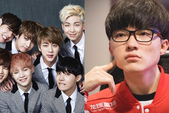 LMHT: Ban nhạc nổi tiếng số một Hàn Quốc hiện tại - BTS tiết lộ mình là "fan ruột" của Faker và SKT T1