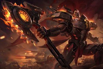LMHT: Ảnh nền siêu ngầu của Darius Hiểm Họa Không Gian, "Cao Mỹ Lệ" chính thức no hành từ Riot Games