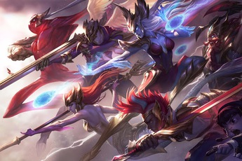 LMHT: Cận cảnh Ảnh Nền đẹp nghẹt thở Riot làm cho nhóm trang phục SKT T1, tăng sức mạnh cho Rek'Sai và Maokai