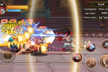 Street Combat - Khi tượng đài Street Fighter được ""chibi hóa" theo phong cách chặt chém cực đã