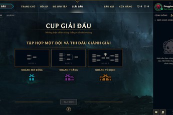 Riot giới thiệu Siêu Giải Đấu sắp cập bến máy chủ LMHT Việt Nam: Thách Đấu cũng có thể chung team với Đồng Đoàn