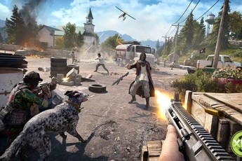 Far Cry 5 tung trailer "dỗ dành" game thủ vì hoãn ngày ra mắt, có cả lái xe và chặn cầu y chang PUBG!