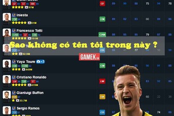FIFA Online 3: Lý giải về những sự vắng mặt đáng tiếc ở mùa giải Loyal Player