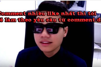 Sau chiêu trò "xóa kênh", youtuber Đột Kích đình đám lại tiếp tục với màn "câu like"