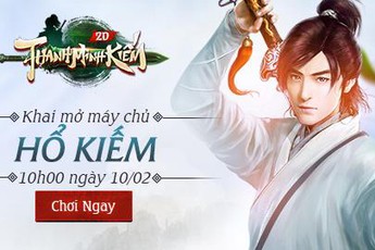 SohaPlay tặng 200 Vipcode Webgame Thanh Minh Kiếm nhân dịp khai mở máy chủ mới
