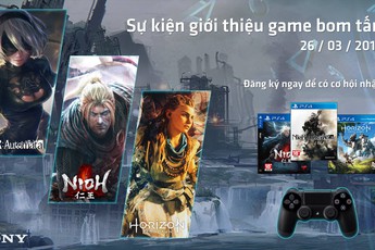 Tham gia sự kiện này, game thủ sẽ được chơi bom tấn miễn phí, nhận được tay cầm PS4 và đĩa game trị giá 1,3 triệu đồng