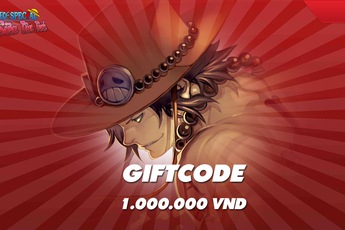 SohaPlay tặng 200 Giftcode "1 triệu đồng" cho các game thủ One Piece Online