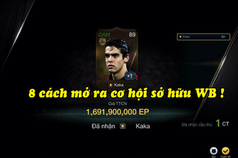 FIFA Online 3: Đây là 8 cách giúp người chơi sở hữu thẻ World Best miễn phí