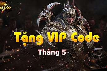 SohaPlay tặng ngay 200 Giftcode Vạn Tướng Trận siêu giá trị tháng 5