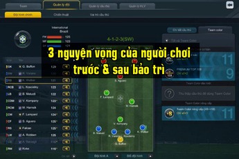 FIFA Online 3: 3 điều mà game thủ mong muốn nhà phát hành làm ngay sau khi bảo trì