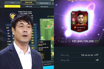 Để trở thành “HLV trưởng” tuyển Việt Nam trong FiFA Online 3, game thủ sẽ phải chi bao nhiêu EP?