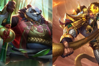 Liên Quân Mobile: Những điểm chung giữa gấu Zuka và Ngộ Không không phải ai cũng biết