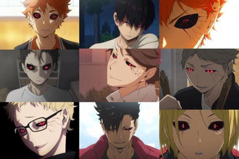 Ngoài Kagune, đôi mắt chính là vũ khí hút hồn fan hâm mộ của Tokyo Ghoul