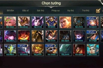 Liên Quân Mobile: Mẹo trải nghiệm thử tất cả các tướng trước khi mua không phải ai cũng biết
