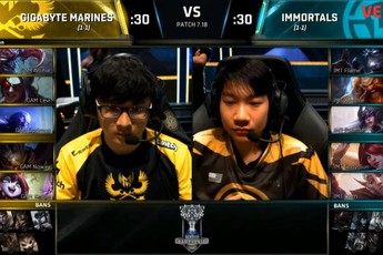 Trở lại chơi LMHT 7.18 như mọi người, GAM nhận thất bại trước Immortals