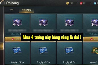 Liên Quân Mobile: Đây là 4 vị tướng mà nếu dùng vàng để mua thì bạn đích thị là… gà mờ