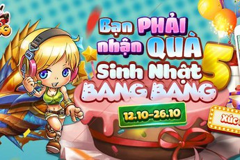 Bang Bang Online đón sinh nhật 5 tuổi với game thủ Việt