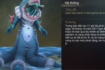 Liên Quân Mobile: Sự cố “Cresht cắn cáp” làm nhiều người chơi phải cày điểm uy tín “hộc bơ” để được đánh rank tiếp