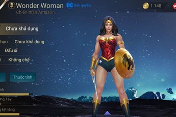 Liên Quân Mobile: 4 lý do để bạn phải sắm ngay Wonder Woman về với kho tướng của mình